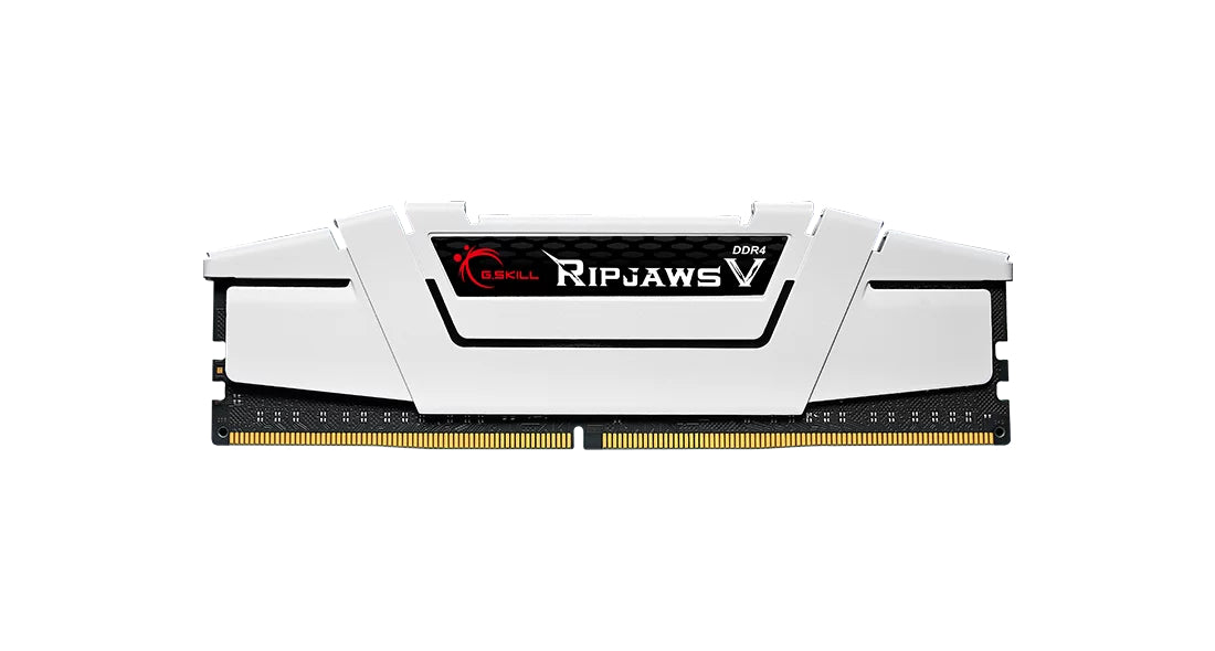 G.Skill Ripjaws V 32GB (2 X 16GB) DDR4-3600 Memory (White) (F4-3600C18D-32GVW) | DataBlitz