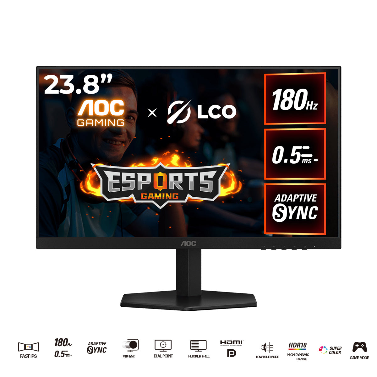 AOC 24G42E ゲーミングモニター 23.8インチ180hz 24G42E 23.8