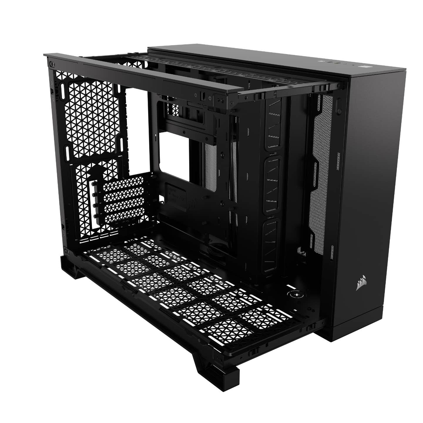 Corsair 2500X Mid-Tower Dual Chamber PC Case (Black) | DataBlitz