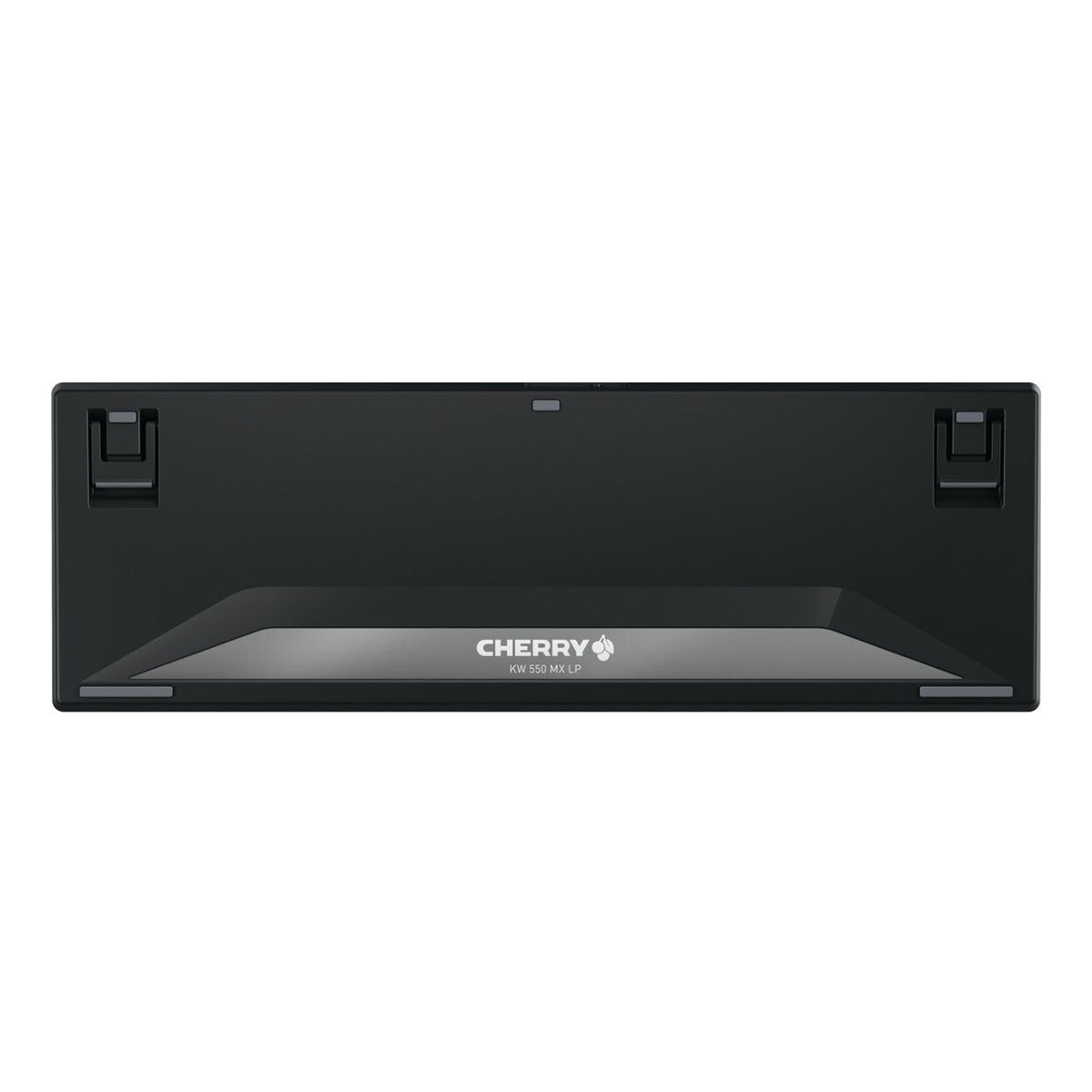 Cherry KW 550 MX LP Low Profile Mechanical Keyboard (Black/Grey) (Cherry MX LP 2.0 Ivory Switch)