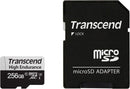 Transcend 350V HIgh Endurance MicroSDXC UHS-I Class 10 U1 100MB/S Read Memory Card w/ SD Adapter