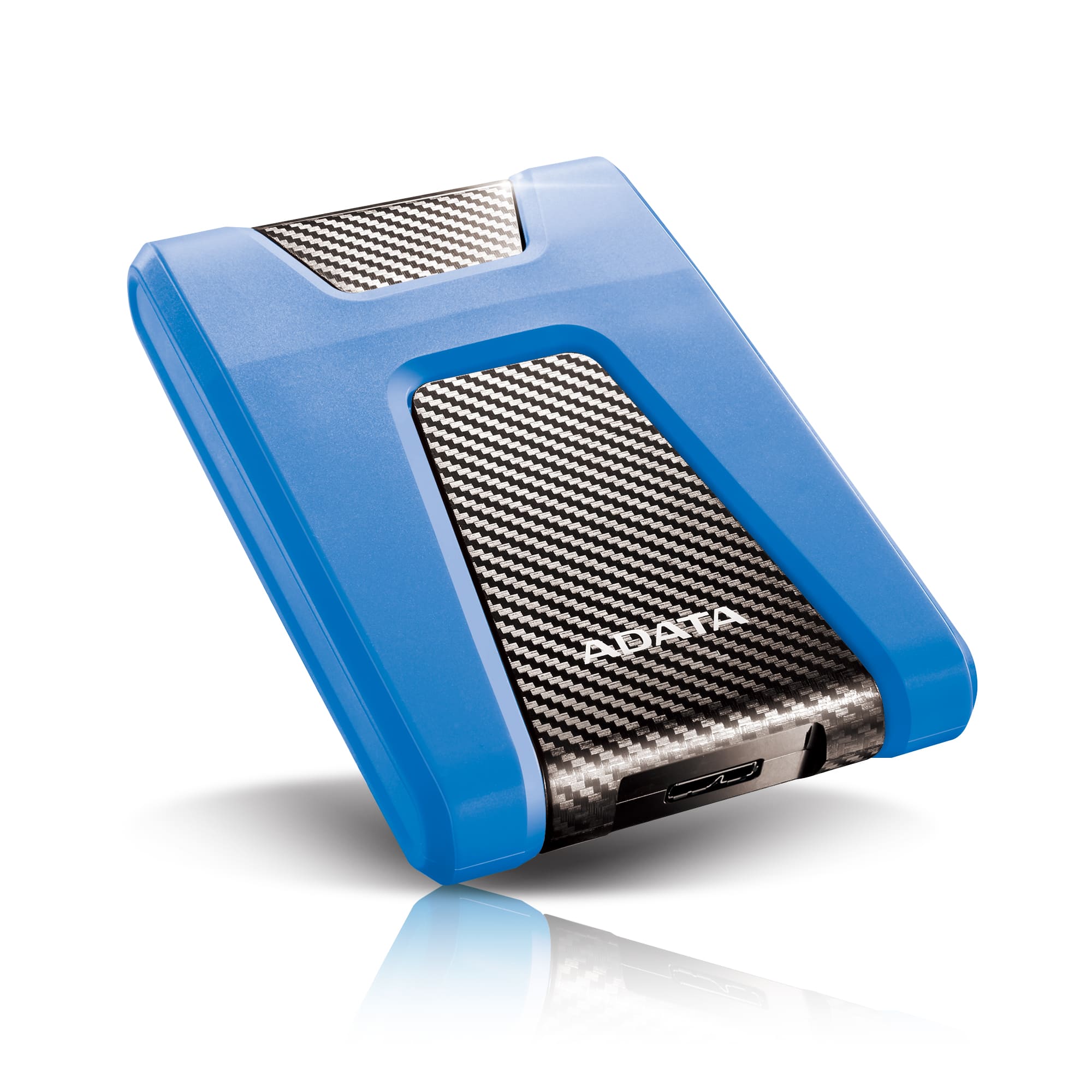 Adata HD650 Durable 2TB 2.5" External Hard Drive (Black, Blue, Red)