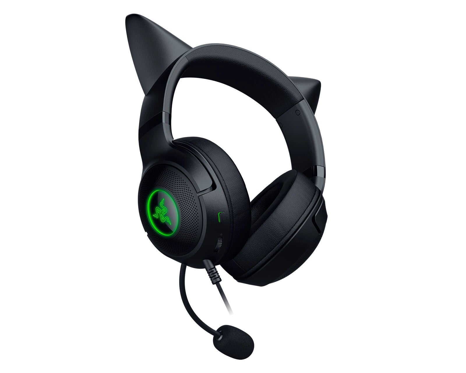 Razer Kraken Kitty V2 USB Headset With RGB Kitty Ears (Black)