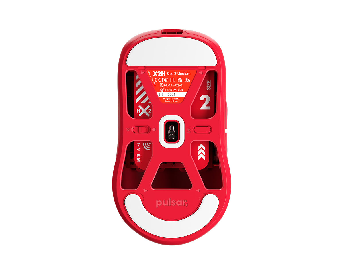 Pulsar X2H Ultralight Wireless Symmetrical eSports Mouse
