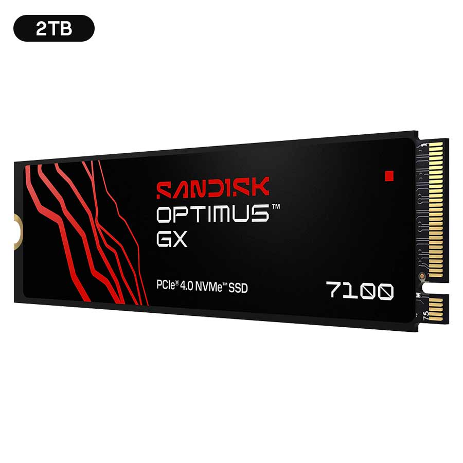 Sandisk Optimus GX 7100 7250MB/s Read M.2 2280 PCIe 4.0x4 NVMe SSD