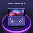 Retroid Pocket Flip 2 Snapdragon SD865 8GB+128GB Handheld Retro Gaming System