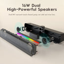 Onikuma L16 RGB Portable Soundbar Bluetooth Speaker (Black)