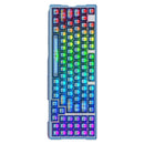 E-Yooso Z-94J Tri-Mode RGB 94-Keys Hot-Swappable Mechanical Keyboard Cystal Blue