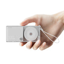 Sharge Retractable 3-in-1 Power Bank & Wall Charger 10000mAh 30W with Built-in USB-C Cable (White) (P7U)