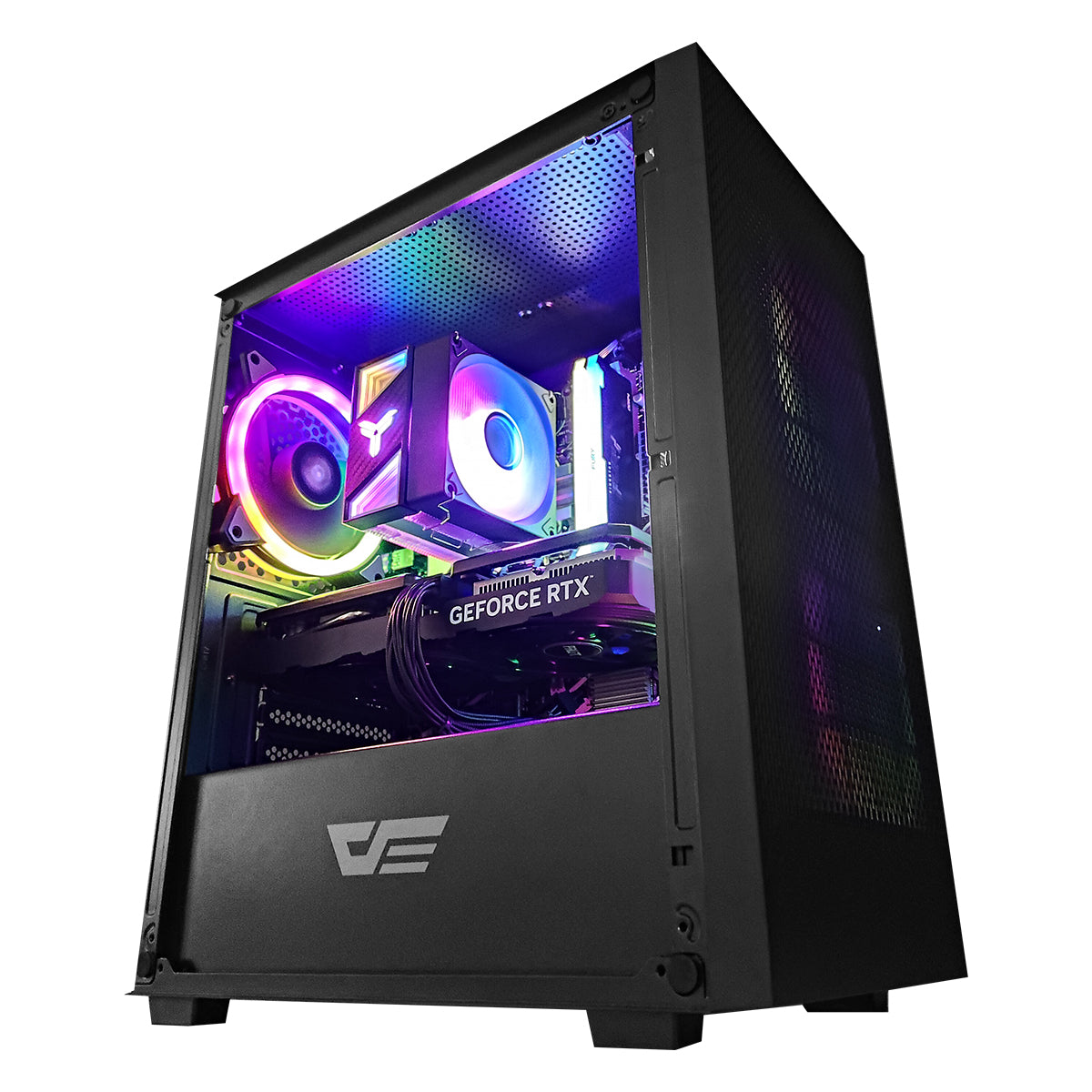 Alpha Hermes White Desktop Gaming PC | DataBlitz