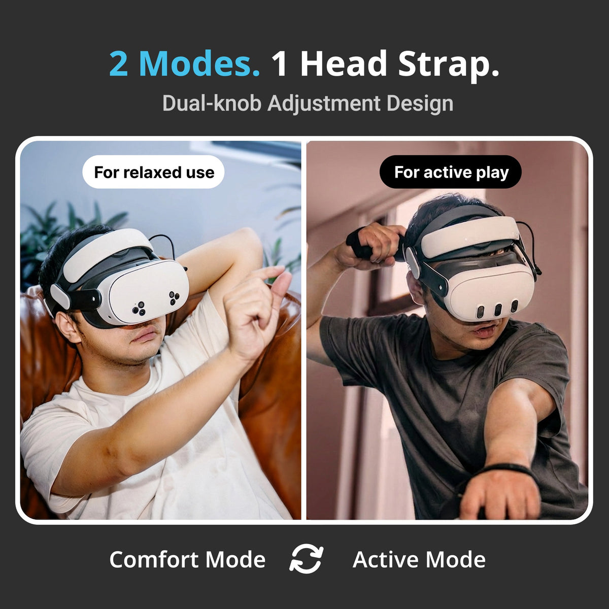 BoboVR M3 Head Strap Compatible w/ Meta Quest 3/3S