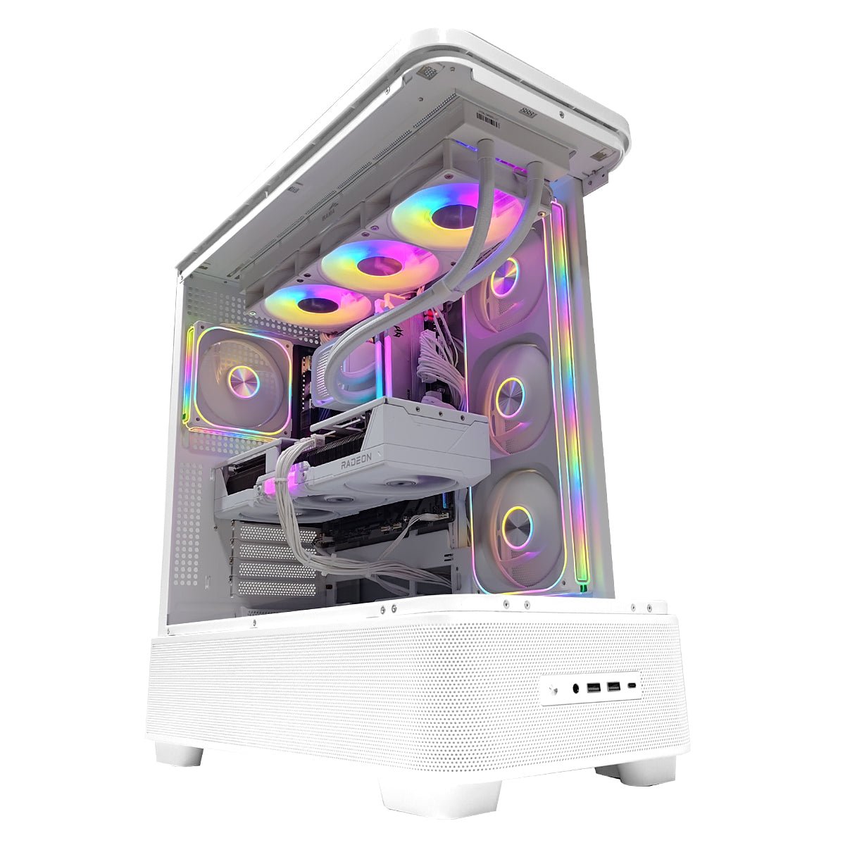 Optima TK5 White Desktop Gaming PC | DataBlitz