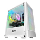 Alpha M305 White Desktop Gaming PC | Intel i5 12400F | 16GB RAM | 512GB SSD | with WiFi + Bluetooth | GeForce RTX 3050 | Windows 11 Pro
