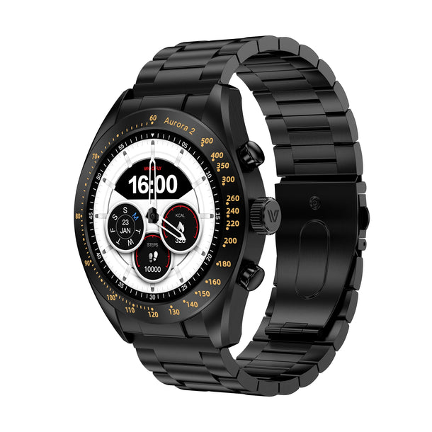 Weofly Aurora 2 Smartwatch (Black. Silver) (WFAU227BL, WFAU227SL)