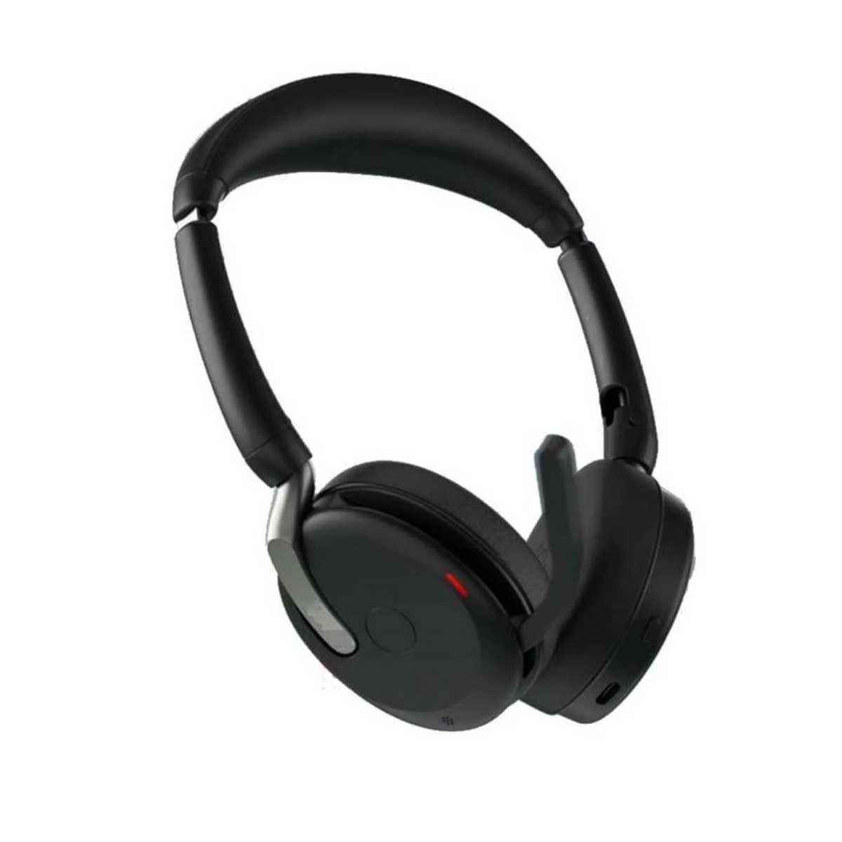 Jabra Evolve2 65 Flex LINK380A MS Wireless Foldable Headset (Black) | DataBlitz