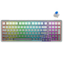 E-Yooso Z-99 Tri-Mode RGB 99-Keys Mechanical Keyboard Gradient Grey | DataBlitz