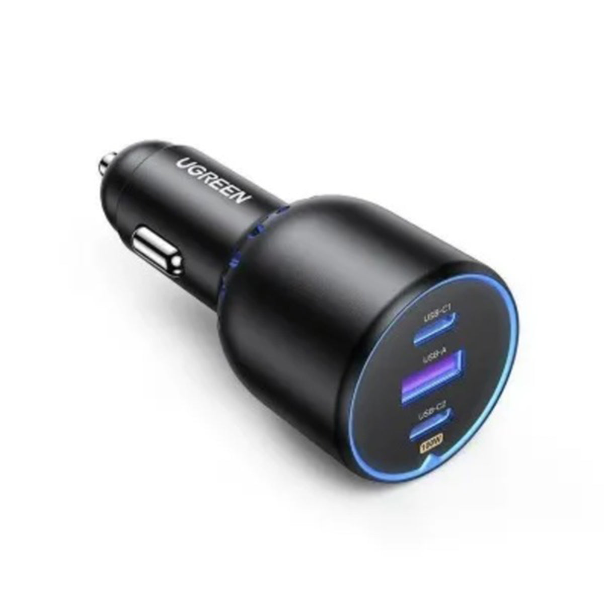 Ugreen 3-Port 2xUSB-C + USB-A 130W Fast Car Charger (EC705/35025)
