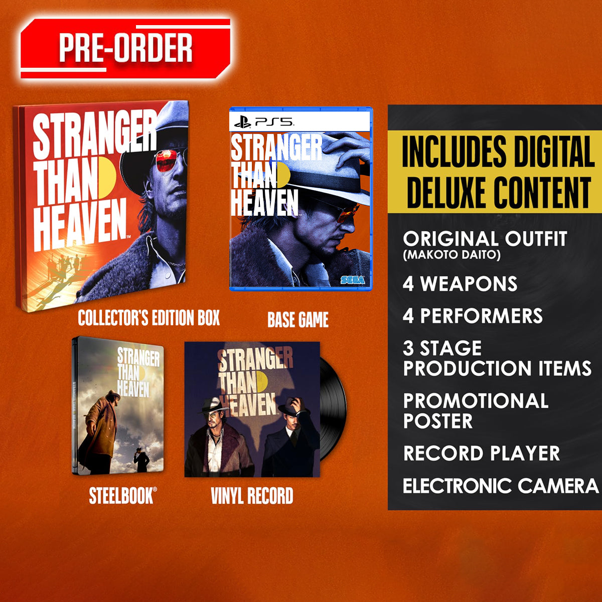 PS5 Stranger Than Heaven Collector Edition