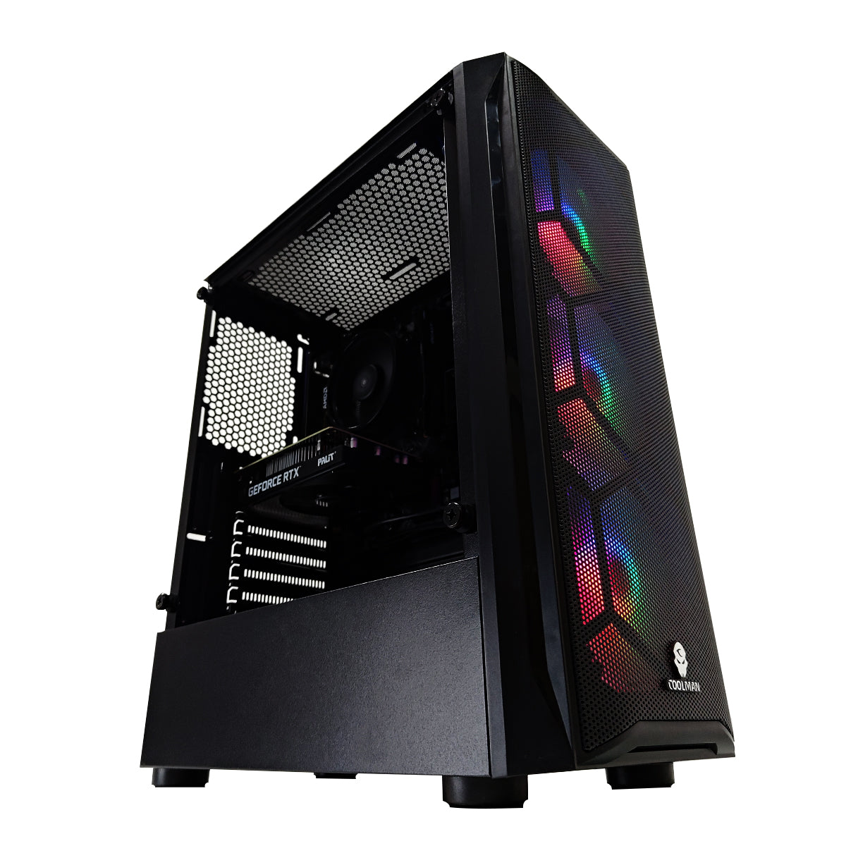 Alpha Aurora Black Desktop Gaming PC