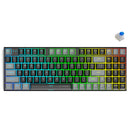 E-YOOSO Z-19 RGB 94 Keys Hot Swappable Mechanical Keyboard Black/Gray (Blue Switch)
