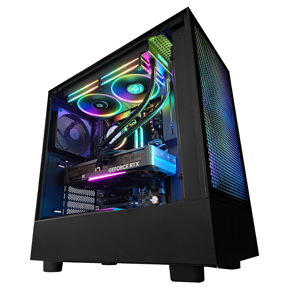 Optima H5 Flow Black Desktop Gaming PC | DataBlitz