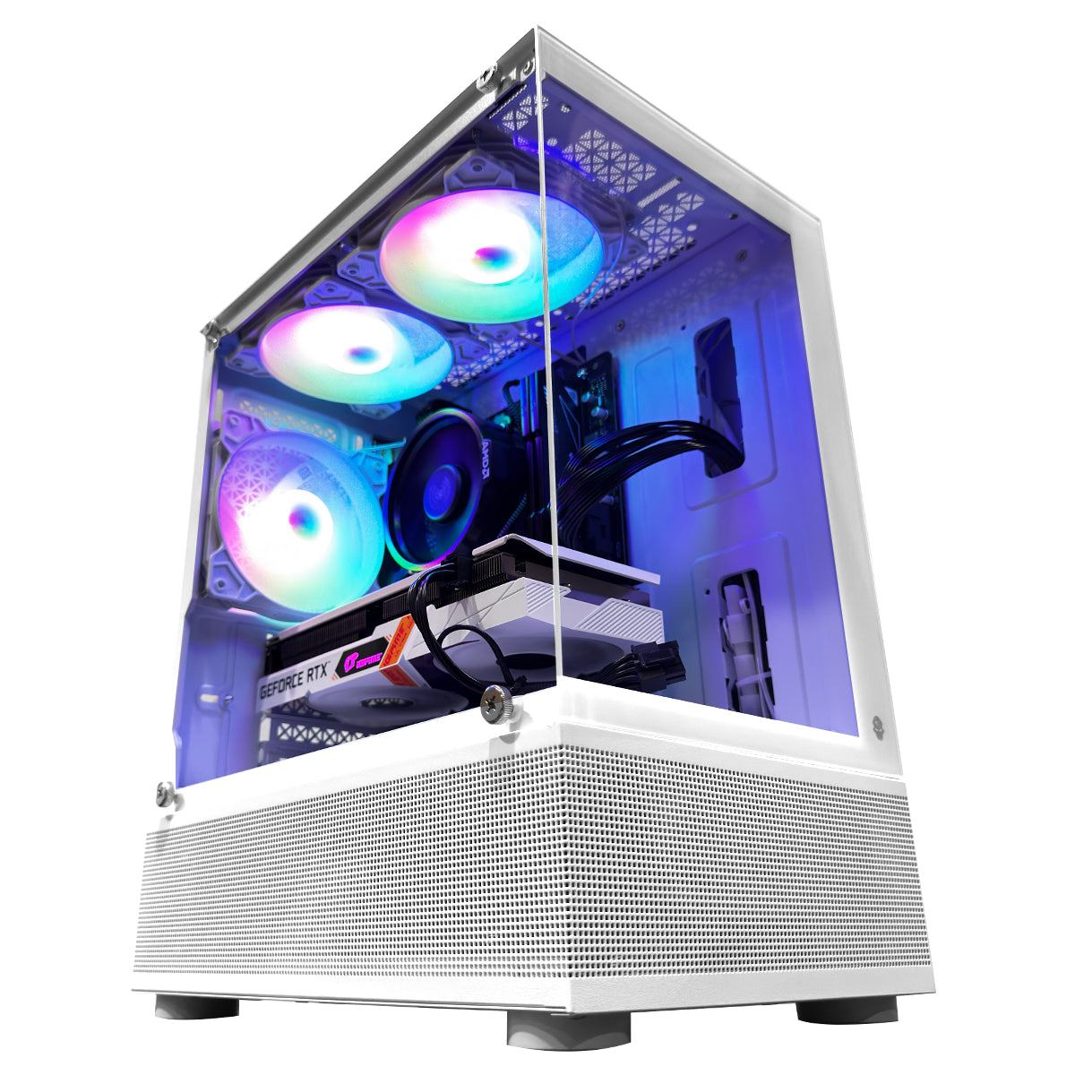 Alpha Reyna White Desktop Gaming PC