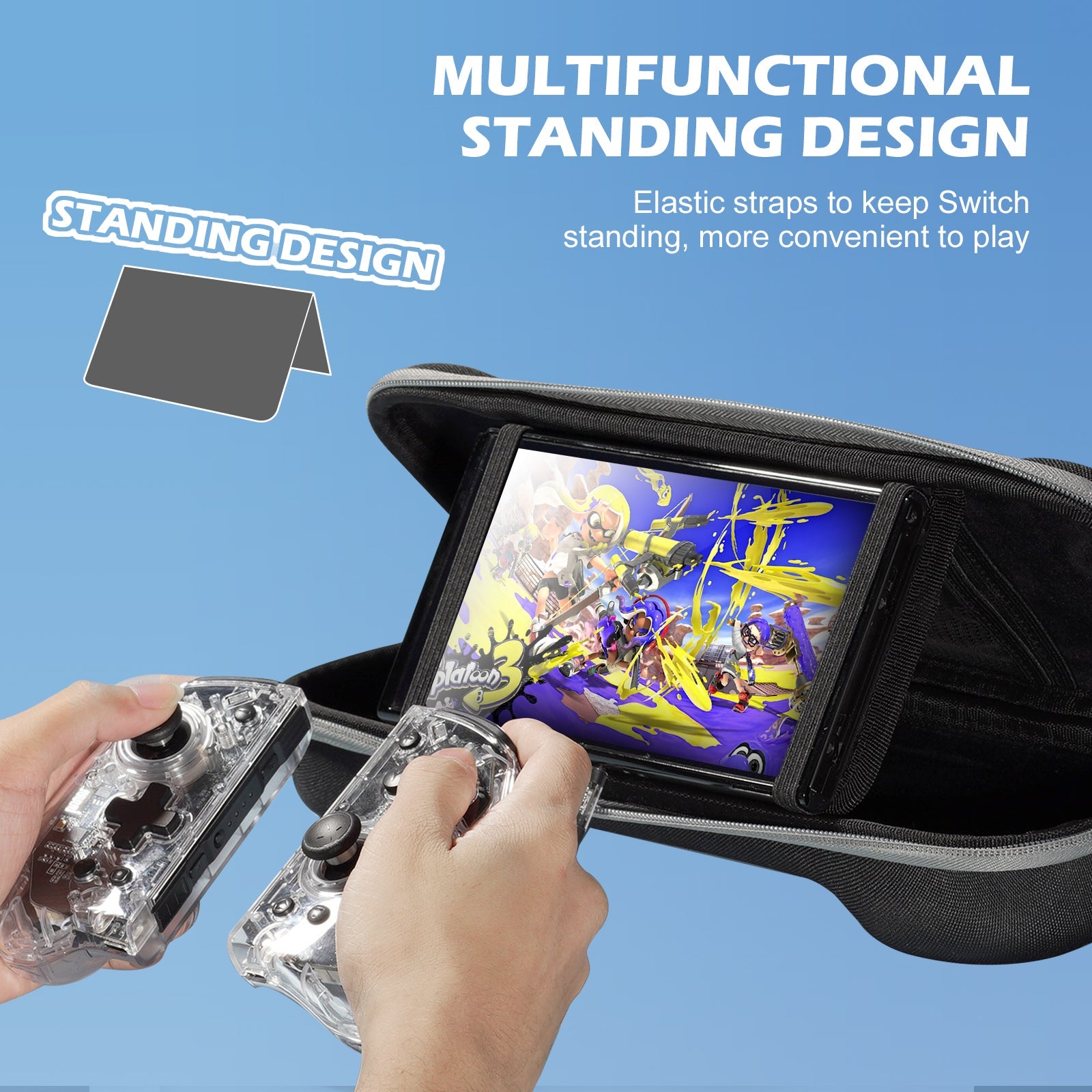 IINE Elite Plus Joy-Pad Bag for N-Switch / N-Switch OLED (Black) (L770) | DataBlitz