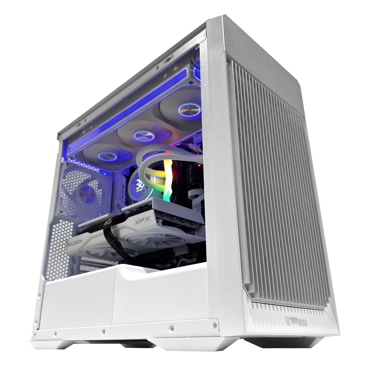 Sophos Alloy Silver White Desktop Gaming PC