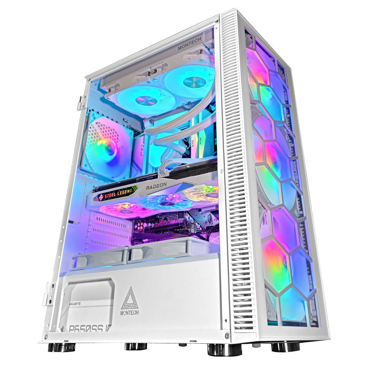 Sigma X3 White Desktop Gaming PC | DataBlitz