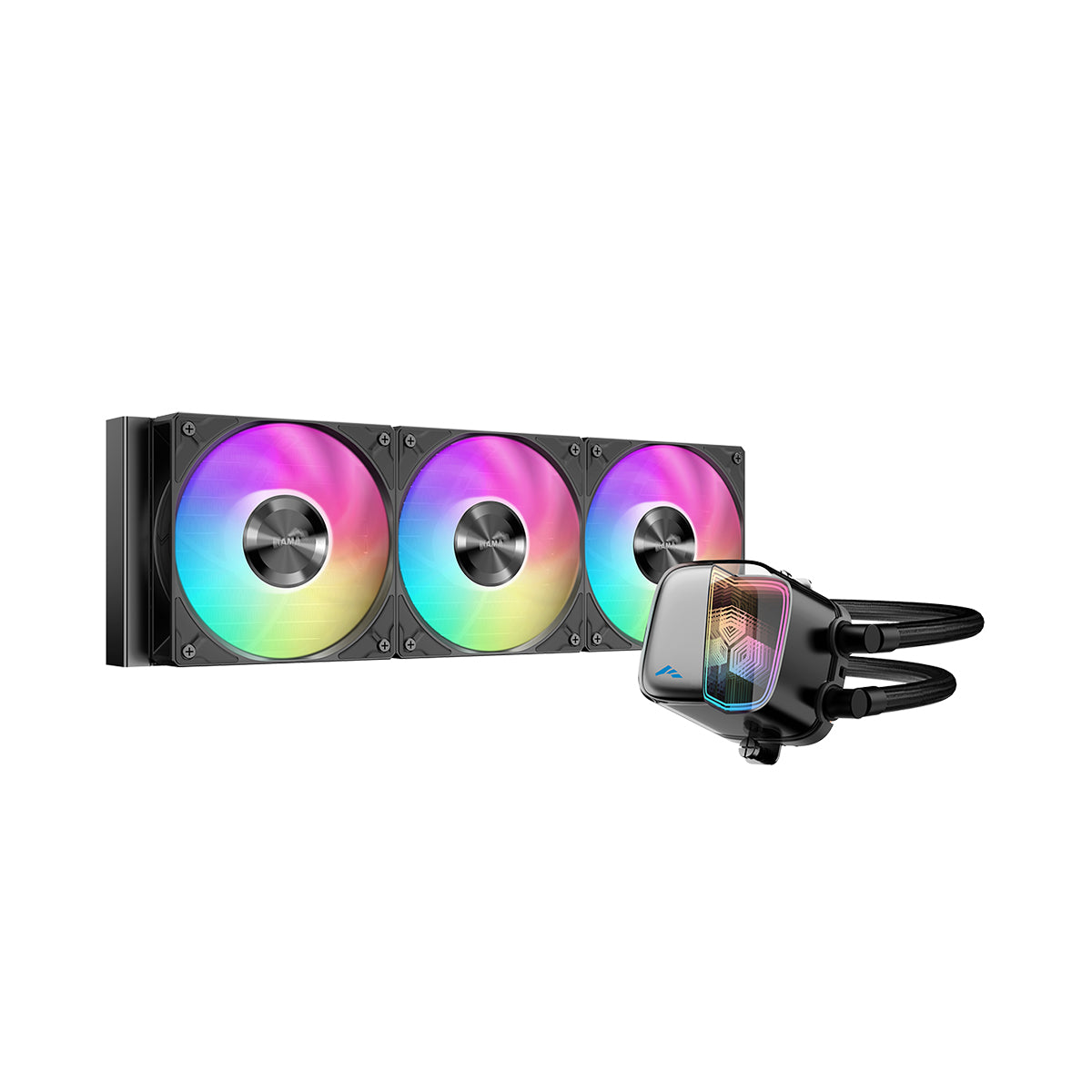Sama L70 360mm AIO ARGB Liquid CPU Cooler with Infinity Mirror Effect
