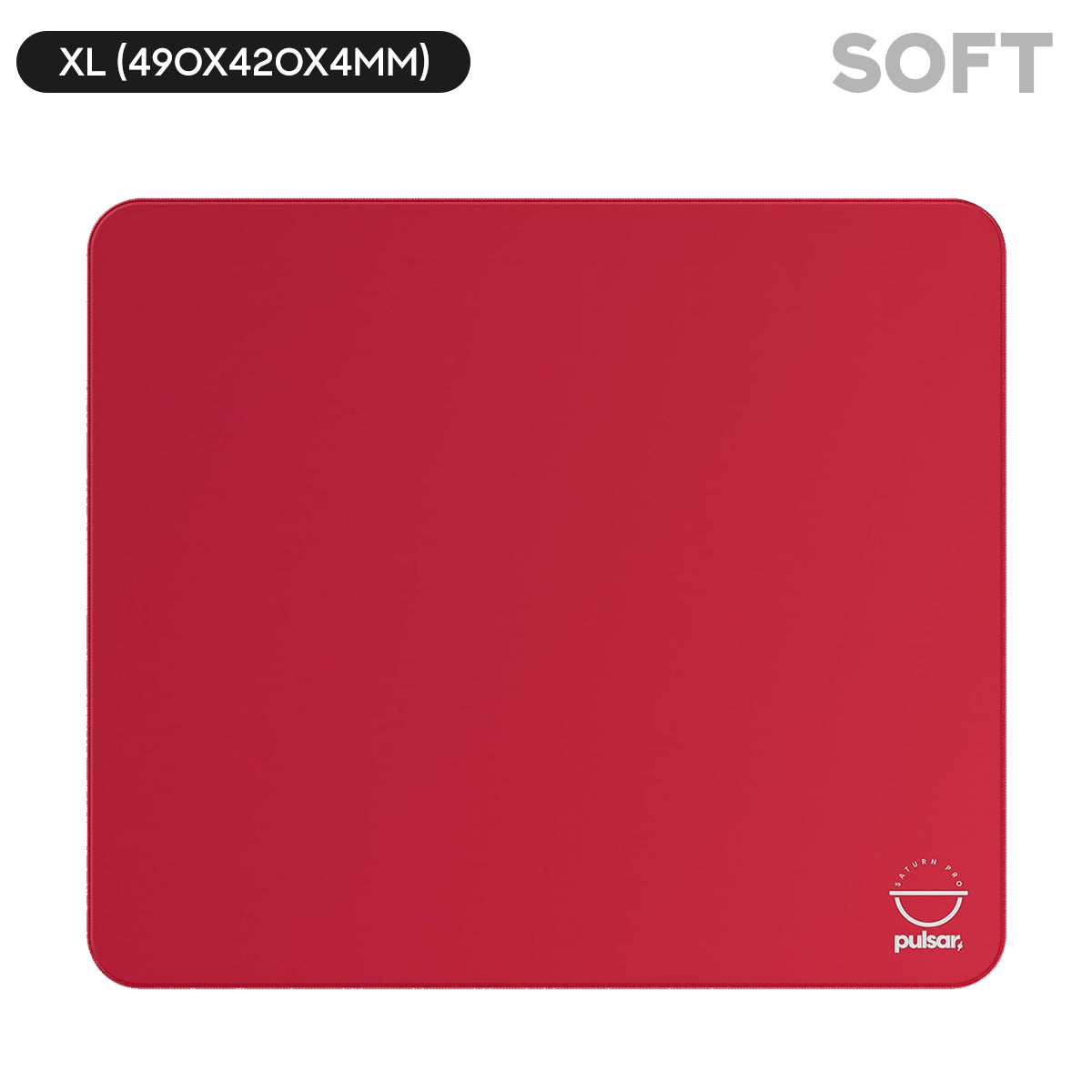 Pulsar Saturn Pro Mousepad - Radiant Ruby