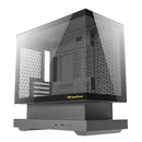 DarkFlash Floatron F1 Art Ultra TG Panel M-ATX PC Case (Black)