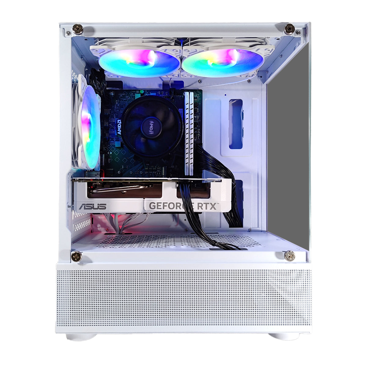 Alpha Reyna White Desktop Gaming PC