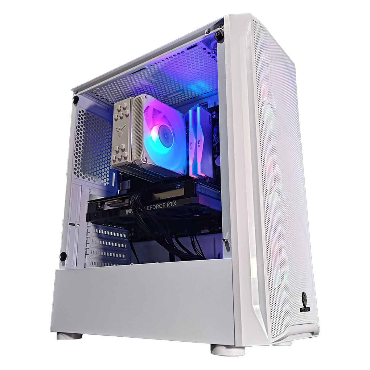 Alpha Aurora White Desktop Gaming PC | Datablitz