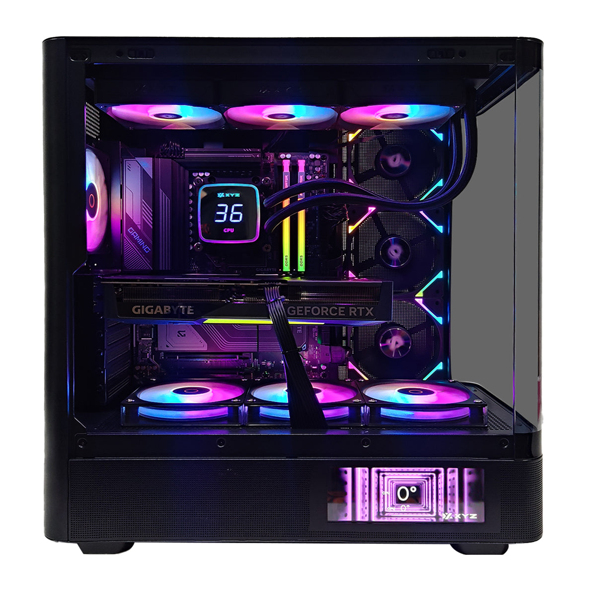 Ultra Quantum Black Desktop Gaming PC