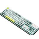 E-Yooso Z-14 Single Light 104 Keys Mechanical Keyboard White/Grey (Red Switch)
