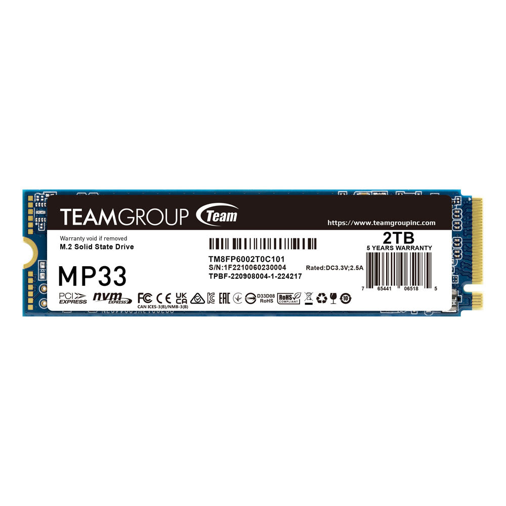 SPD SP300 PCIe NVMe M.2 SSD 2TB Team Group MP33 PRO 2TB M.2 PCIe