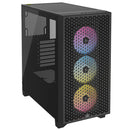 Corsair 3000D RGB Airflow Tempered Glass Mid-Tower ATX PC Case (Black)
