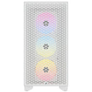 Corsair 3000D RGB Airflow Tempered Glass Mid-Tower ATX PC Case (White)