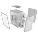 Corsair 3000D RGB Airflow Tempered Glass Mid-Tower ATX PC Case (White)