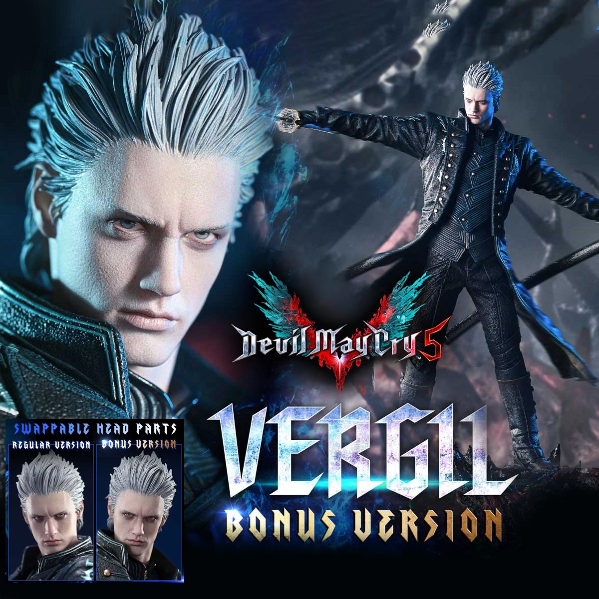 Prime 1 Studio Concept Masterline Devil May Cry 5 Vergil Statue Bonus Version