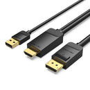 Vention HDMI to DisplayPort Cable - 2M (ABJBH)