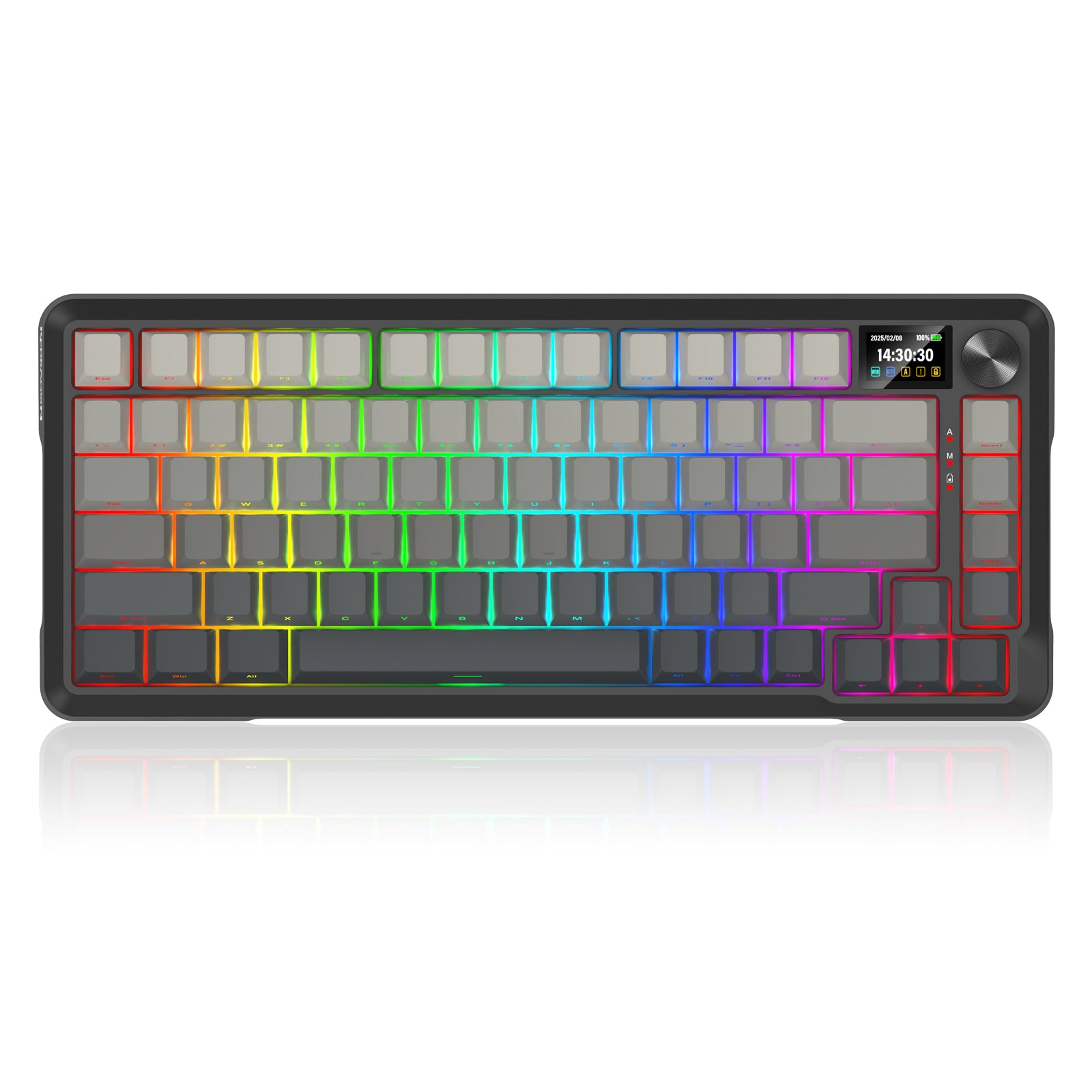 Redragon Behemoth K724SP-RGB-PRO Mechanical Keyboard with LCD Screen