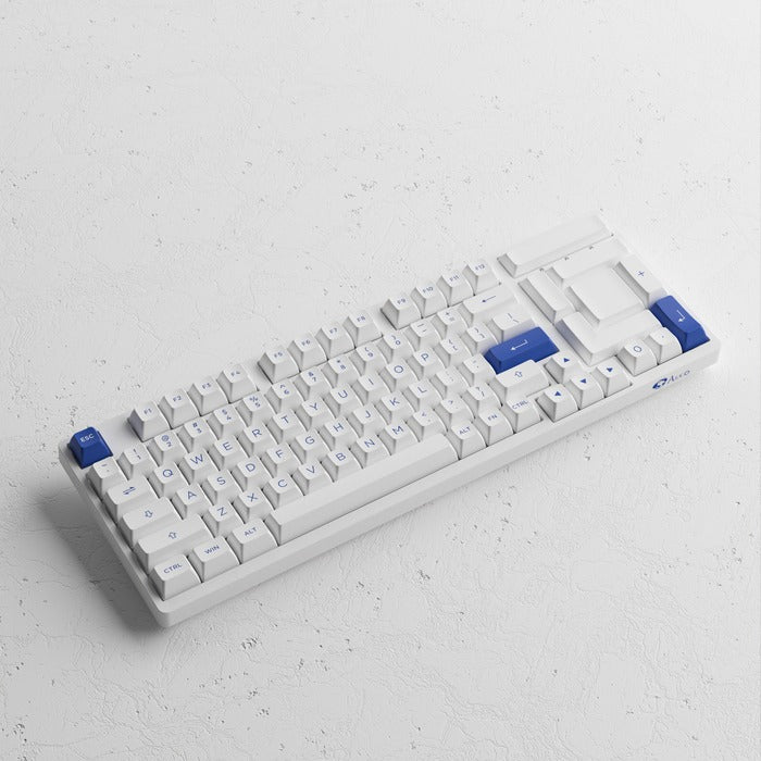 Akko Blue & White 3098N Multi-Modes RGB Mechanical Keyboard