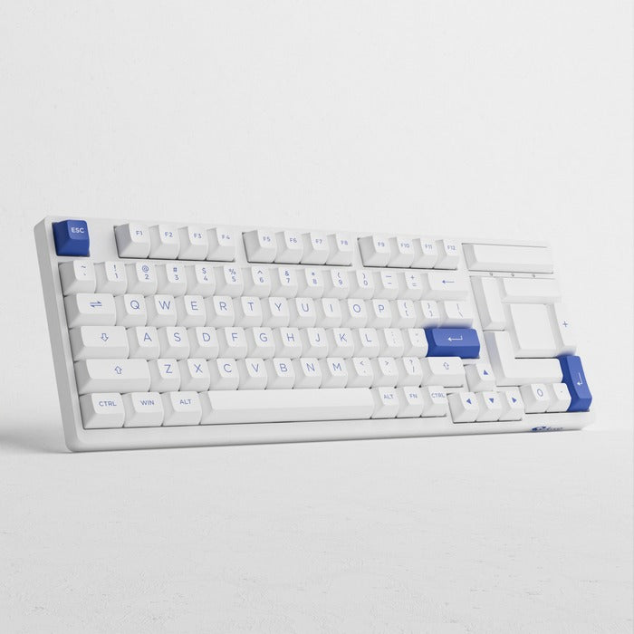 Akko Blue & White 3098N Multi-Modes RGB Mechanical Keyboard