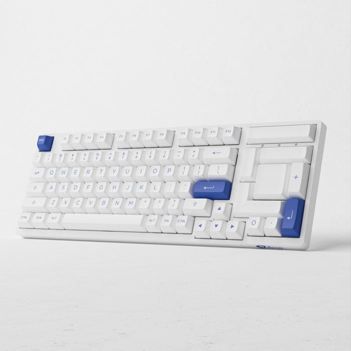 Akko Blue & White 3098N Multi-Modes RGB Mechanical Keyboard
