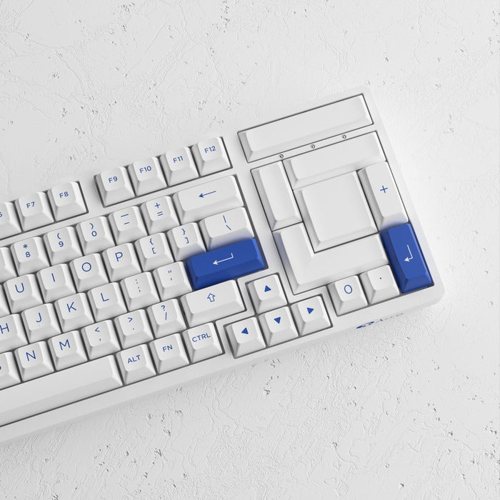 Akko Blue & White 3098N Multi-Modes RGB Mechanical Keyboard
