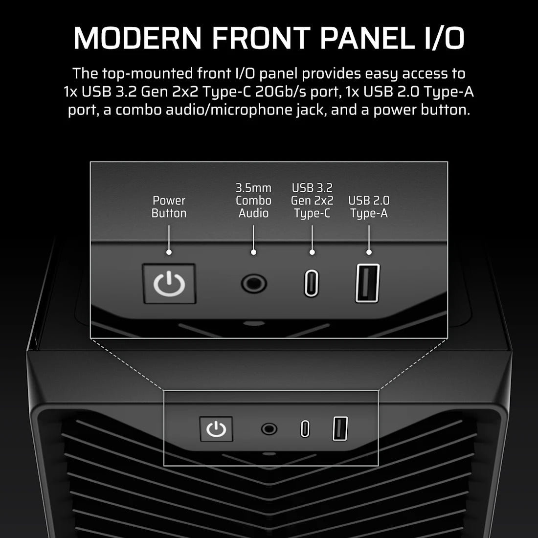 Corsair 3200D RS Mid-Tower ATX PC Case | DataBlitz