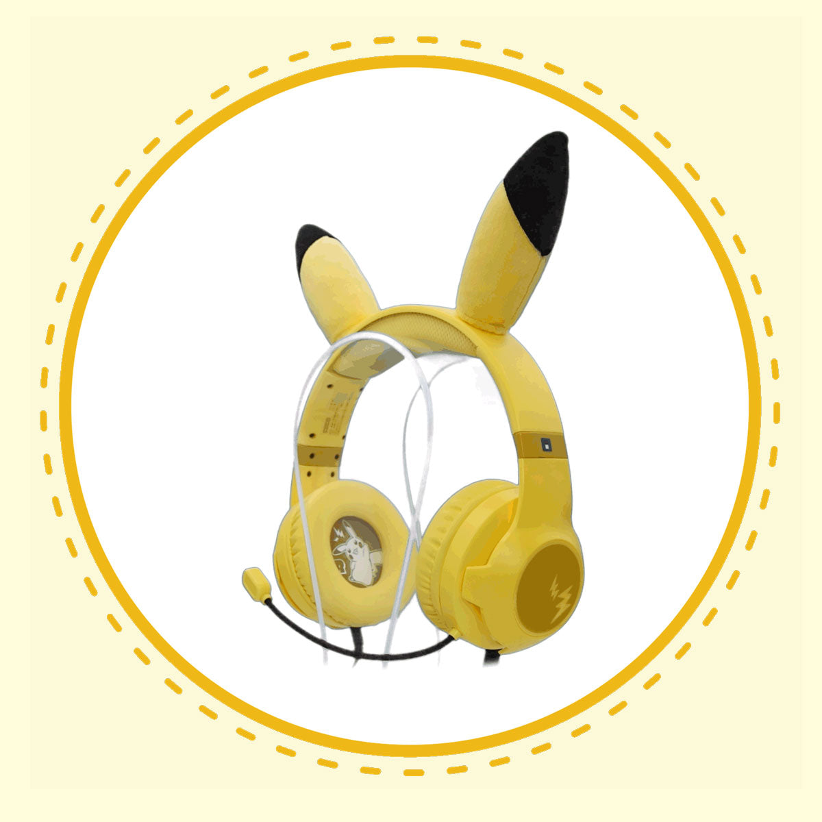 Hori Gaming Headset For Nintendo Switch (Pikachu) (NSW-550A)