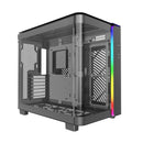 Montech King 95 Mid Tower PC Case (Black, White, Blue)